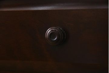 中古　北海道民芸家具　リメイク　落ち着いた雰囲気が魅力のローチェスト(ローボード、リビングボード)(R-037988)