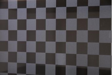 ラフジュ工房オリジナル　古建具リメイク　レトロな雰囲気漂うバイカラーのブックケース(本箱、食器棚、収納棚)(R-037994)