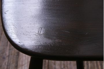 ヴィンテージ家具　イギリスビンテージ　ERCOL(アーコール)　美しく丈夫な作りが魅力的なクエーカーチェア(ダイニングチェア、椅子、ウィンザーチェア、ウインザーチェア)(R-037997)