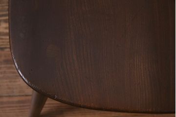 ヴィンテージ家具　イギリスビンテージ　ERCOL(アーコール)　美しく丈夫な作りが魅力的なクエーカーチェア(ダイニングチェア、椅子、ウィンザーチェア、ウインザーチェア)(R-037998)