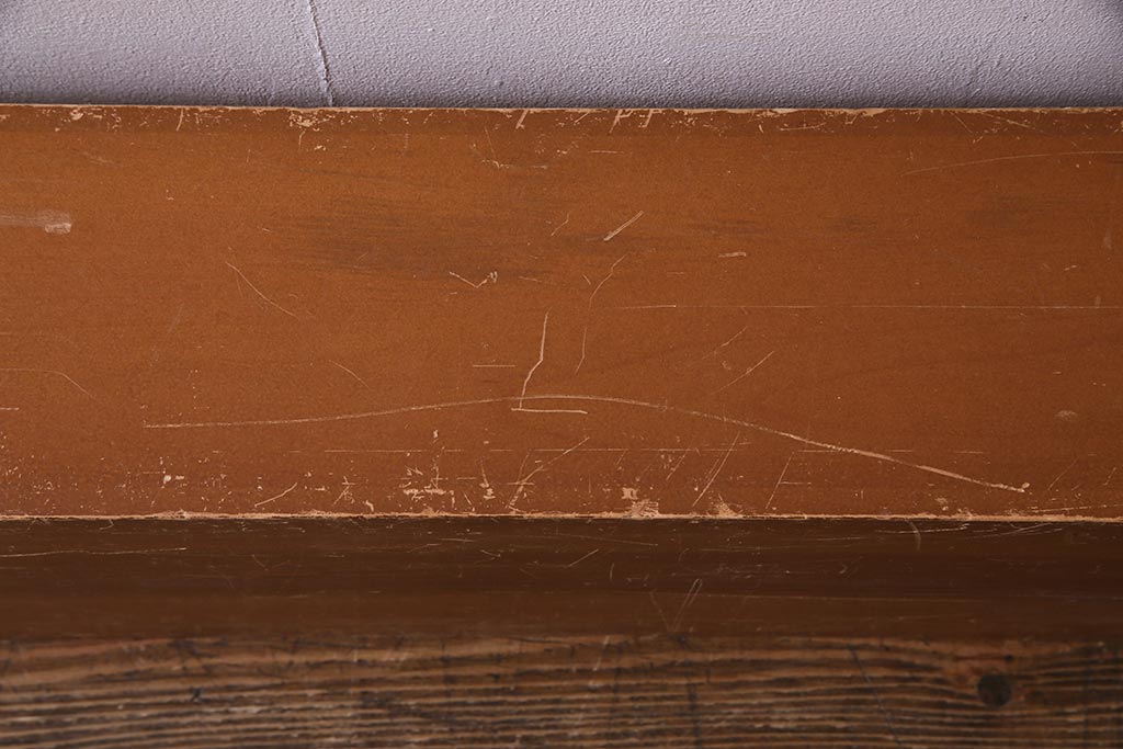 レトロ雑貨　昭和レトロ　特大サイズの積み木【薄い長方形・特大】(飾り台、ディスプレイ雑貨)(R-038056)