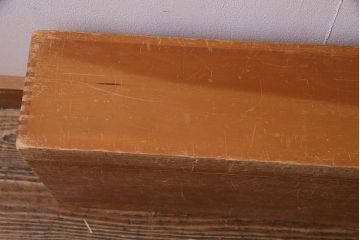 レトロ雑貨　昭和レトロ　特大サイズの積み木【薄い長方形・特大】(飾り台、ディスプレイ雑貨)(R-038057)