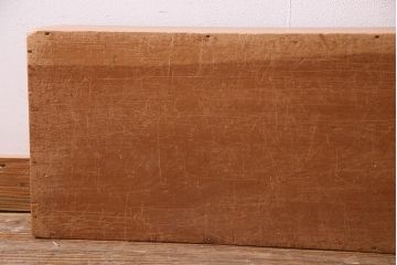 レトロ雑貨　昭和レトロ　特大サイズの積み木【薄い長方形・特大】(飾り台、ディスプレイ雑貨)(R-038057)