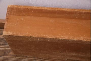 レトロ雑貨　昭和レトロ　特大サイズの積み木【薄い長方形・特大】(飾り台、ディスプレイ雑貨)(R-038058)