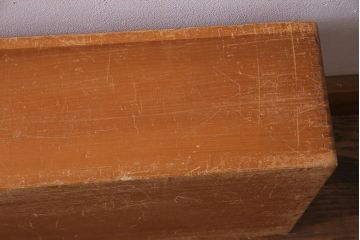 レトロ雑貨　昭和レトロ　特大サイズの積み木【薄い長方形・特大】(飾り台、ディスプレイ雑貨)(R-038058)