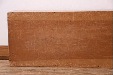 レトロ雑貨　昭和レトロ　特大サイズの積み木【薄い長方形・特大】(飾り台、ディスプレイ雑貨)(R-038058)