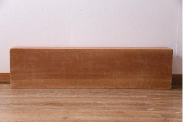 レトロ雑貨　昭和レトロ　特大サイズの積み木【薄い長方形・特大】(飾り台、ディスプレイ雑貨)(R-038059)