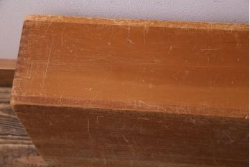 レトロ雑貨　昭和レトロ　特大サイズの積み木【薄い長方形・特大】(飾り台、ディスプレイ雑貨)(R-038059)