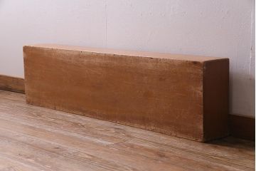 レトロ雑貨　昭和レトロ　特大サイズの積み木【薄い長方形・特大】(飾り台、ディスプレイ雑貨)(R-038060)