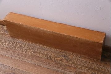 レトロ雑貨　昭和レトロ　特大サイズの積み木【薄い長方形・特大】(飾り台、ディスプレイ雑貨)(R-038060)