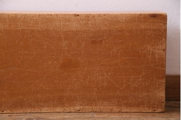 レトロ雑貨　昭和レトロ　特大サイズの積み木【薄い長方形・特大】(飾り台、ディスプレイ雑貨)(R-038060)