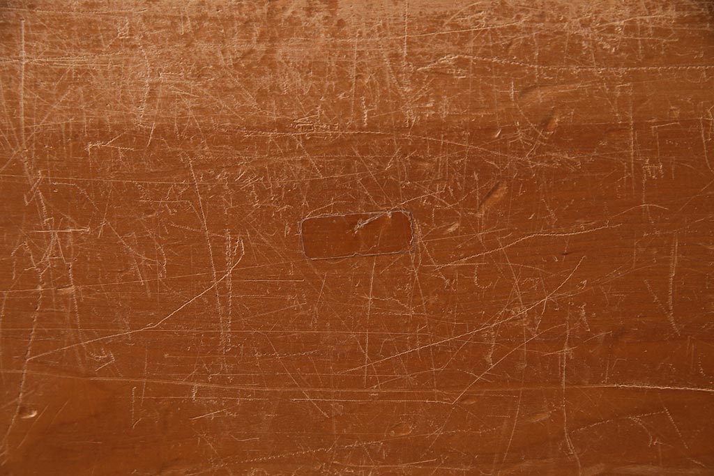 レトロ雑貨　昭和レトロ　特大サイズの積み木【薄い長方形・特大】(飾り台、ディスプレイ雑貨)(R-038060)