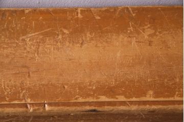 レトロ雑貨　昭和レトロ　特大サイズの積み木【薄い長方形・特大】(飾り台、ディスプレイ雑貨)(R-038061)