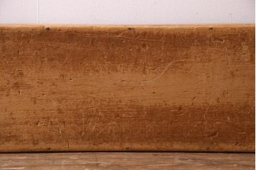 レトロ雑貨　昭和レトロ　特大サイズの積み木【薄い長方形・特大】(飾り台、ディスプレイ雑貨)(R-038062)