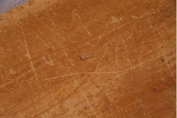 レトロ雑貨　昭和レトロ　特大サイズの積み木【薄い長方形・特大】(飾り台、ディスプレイ雑貨)(R-038062)