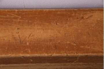 レトロ雑貨　昭和レトロ　特大サイズの積み木【薄い長方形・特大】(飾り台、ディスプレイ雑貨)(R-038063)