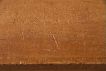 レトロ雑貨　昭和レトロ　キューブ型の大きな積み木【立方体・大】(飾り台、ディスプレイ雑貨)(R-038067)