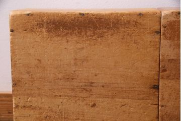 レトロ雑貨　昭和レトロ　大きな積み木セット【正方形・大/2ヶ組】(ディスプレイ雑貨、飾り台)(R-038071)