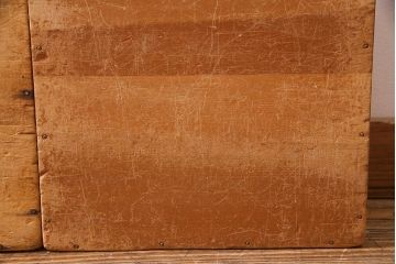 レトロ雑貨　昭和レトロ　大きな積み木セット【正方形・大/2ヶ組】(ディスプレイ雑貨、飾り台)(R-038071)