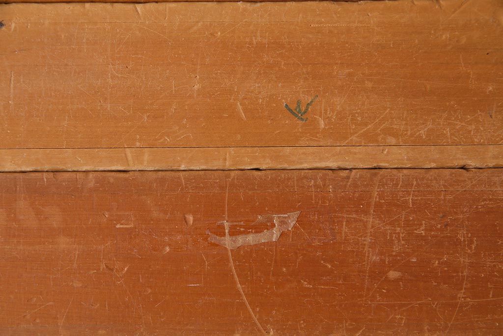 レトロ雑貨　昭和レトロ　大きな積み木セット【うすい長方形・大/4ヶ組】(飾り台、ディスプレイ雑貨)(R-038072)