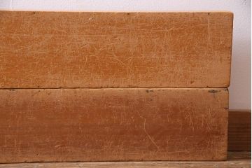 レトロ雑貨　昭和レトロ　大きな積み木セット【うすい長方形・大/4ヶ組】(飾り台、ディスプレイ雑貨)(R-038072)