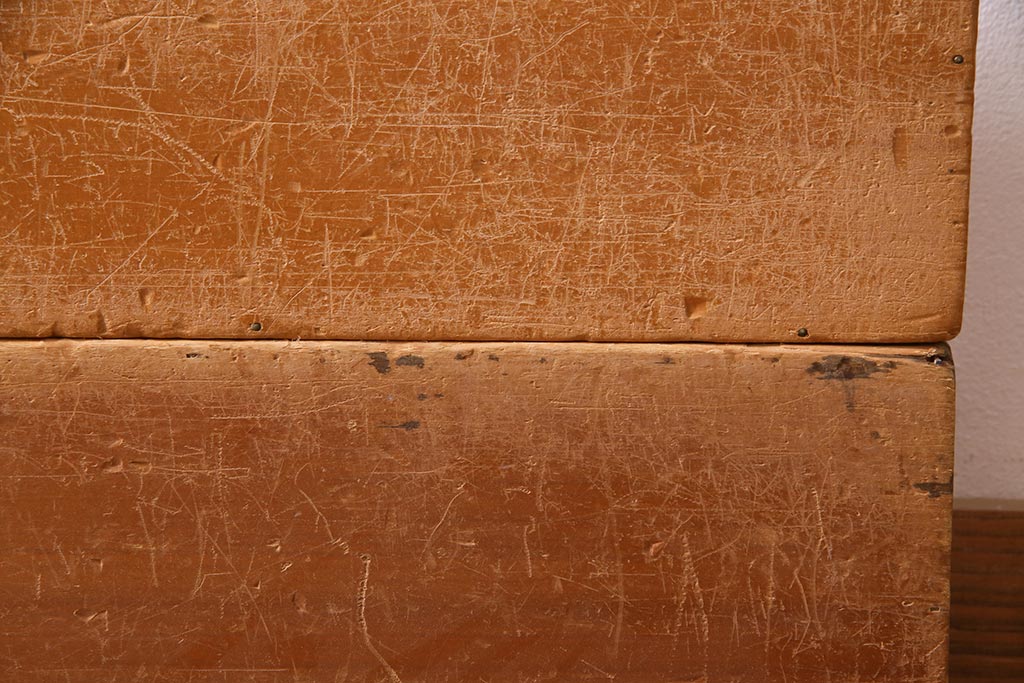 レトロ雑貨　昭和レトロ　大きな積み木セット【うすい長方形・大/4ヶ組】(飾り台、ディスプレイ雑貨)(R-038072)