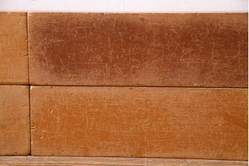 レトロ雑貨　昭和レトロ　大きな積み木セット【うすい長方形・大/4ヶ組】(飾り台、ディスプレイ雑貨)(R-038072)