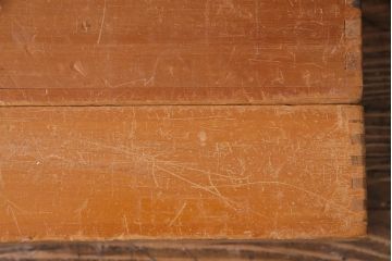 レトロ雑貨　昭和レトロ　大きな積み木セット【うすい長方形・大/4ヶ組】(飾り台、ディスプレイ雑貨)(R-038072)