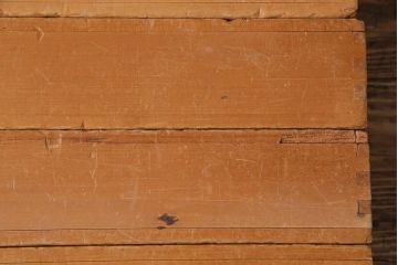 レトロ雑貨　昭和レトロ　大きな積み木セット【うすい長方形・大/4ヶ組】(飾り台、ディスプレイ雑貨)(R-038073)