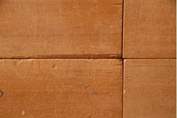 レトロ雑貨　昭和レトロ　大きな積み木セット【うすい長方形・大/4ヶ組】(飾り台、ディスプレイ雑貨)(R-038073)