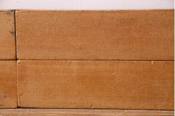 レトロ雑貨　昭和レトロ　大きな積み木セット【うすい長方形・大/4ヶ組】(飾り台、ディスプレイ雑貨)(R-038073)