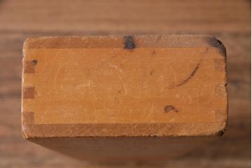 レトロ雑貨　昭和レトロ　大きな積み木セット【うすい長方形・大/4ヶ組】(飾り台、ディスプレイ雑貨)(R-038073)