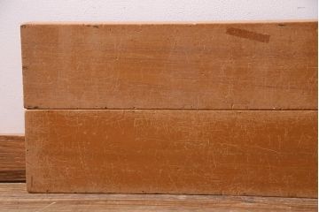 レトロ雑貨　昭和レトロ　大きな積み木セット【うすい長方形・大/4ヶ組】(飾り台、ディスプレイ雑貨)(R-038074)