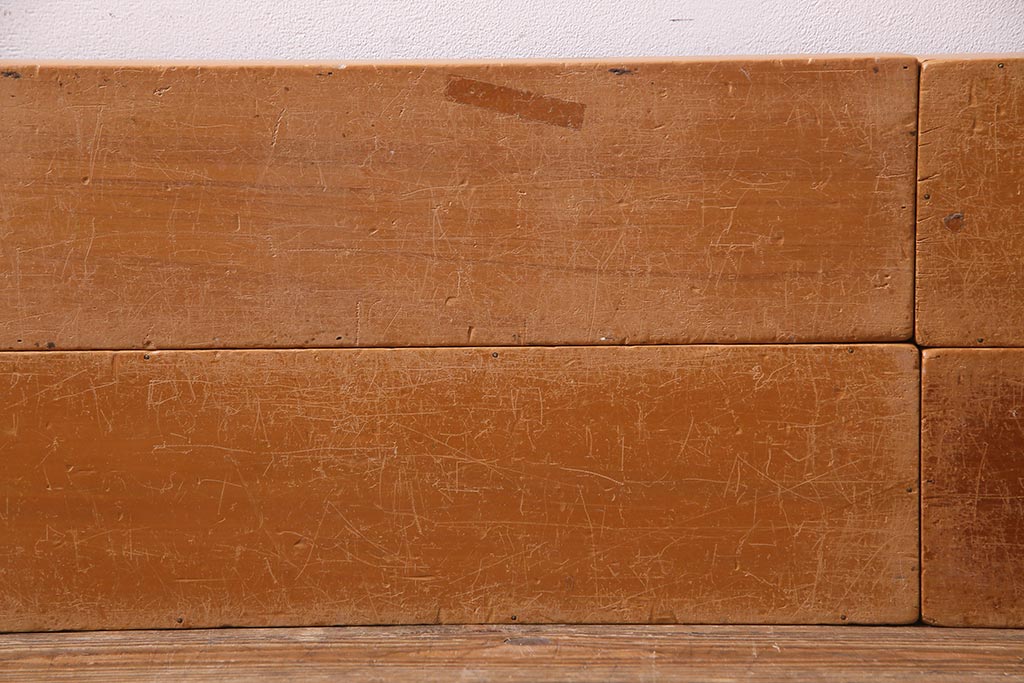 レトロ雑貨　昭和レトロ　大きな積み木セット【うすい長方形・大/4ヶ組】(飾り台、ディスプレイ雑貨)(R-038074)