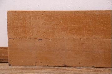 レトロ雑貨　昭和レトロ　大きな積み木セット【うすい長方形・大/4ヶ組】(飾り台、ディスプレイ雑貨)(R-038074)