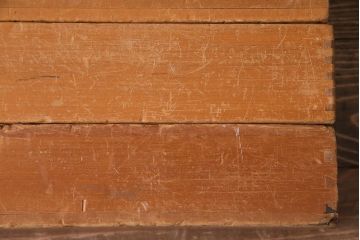 レトロ雑貨　昭和レトロ　大きな積み木セット【うすい長方形・大/5ヶ組】(飾り台、ディスプレイ雑貨)(R-038075)