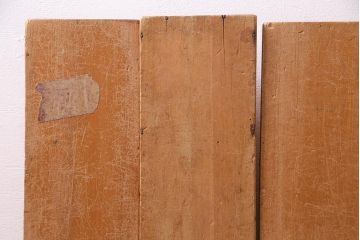 レトロ雑貨　昭和レトロ　大きな積み木セット【うすい長方形・大/5ヶ組】(飾り台、ディスプレイ雑貨)(R-038075)