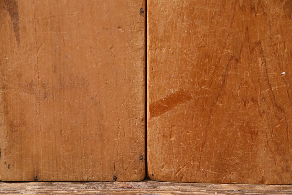 レトロ雑貨　昭和レトロ　大きな積み木セット【うすい長方形・大/5ヶ組】(飾り台、ディスプレイ雑貨)(R-038075)