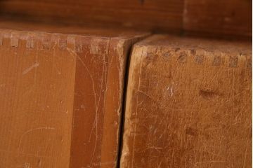 レトロ雑貨　昭和レトロ　大きな積み木セット【三角形・大/3ヶ組】(飾り台、ディスプレイ雑貨)(R-038076)