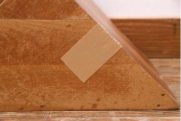 レトロ雑貨　昭和レトロ　大きな積み木セット【三角形・大/3ヶ組】(飾り台、ディスプレイ雑貨)(R-038077)