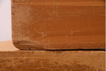 レトロ雑貨　昭和レトロ　大きな積み木セット【三角形・大/3ヶ組】(飾り台、ディスプレイ雑貨)(R-038077)