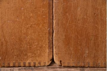 レトロ雑貨　昭和レトロ　大きな積み木セット【三角形・大/2ヶ組】(飾り台、ディスプレイ雑貨)(R-038078)