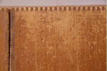 レトロ雑貨　昭和レトロ　大きな積み木セット【三角形・大/2ヶ組】(飾り台、ディスプレイ雑貨)(R-038078)