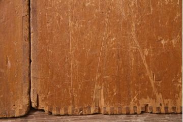 レトロ雑貨　昭和レトロ　大きな積み木セット【三角形・大/2ヶ組】(飾り台、ディスプレイ雑貨)(R-038078)