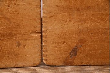 レトロ雑貨　昭和レトロ　大きな積み木セット【三角形・大/2ヶ組】(飾り台、ディスプレイ雑貨)(R-038078)