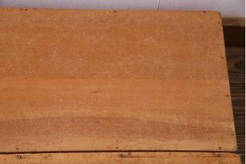 レトロ雑貨　昭和レトロ　大きな積み木セット【直方体・大/2ヶ組】(飾り台、ディスプレイ雑貨)(R-038079)