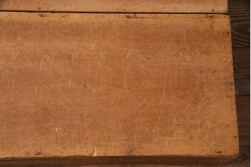 レトロ雑貨　昭和レトロ　大きな積み木セット【直方体・大/2ヶ組】(飾り台、ディスプレイ雑貨)(R-038079)