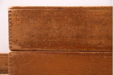 レトロ雑貨　昭和レトロ　大きな積み木セット【直方体・大/2ヶ組】(飾り台、ディスプレイ雑貨)(R-038079)