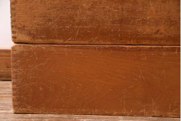 レトロ雑貨　昭和レトロ　大きな積み木セット【直方体・大/2ヶ組】(飾り台、ディスプレイ雑貨)(R-038079)