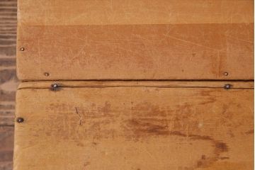 レトロ雑貨　昭和レトロ　大きな積み木セット【直方体・大/2ヶ組】(飾り台、ディスプレイ雑貨)(R-038079)